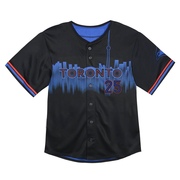 Limited Carlos Delgado Toddler Toronto Blue Jays Black 2024 City Connect Jersey