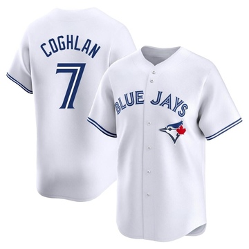 Limited Chris Coghlan Men's Toronto Blue Jays White Home Jersey