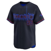 Limited Cody Ponce Youth Toronto Blue Jays Black 2024 City Connect Jersey