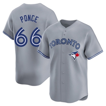 Limited Cody Ponce Youth Toronto Blue Jays Gray Away Jersey