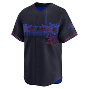 Limited Daniel Vogelbach Men's Toronto Blue Jays Black 2024 City Connect Jersey