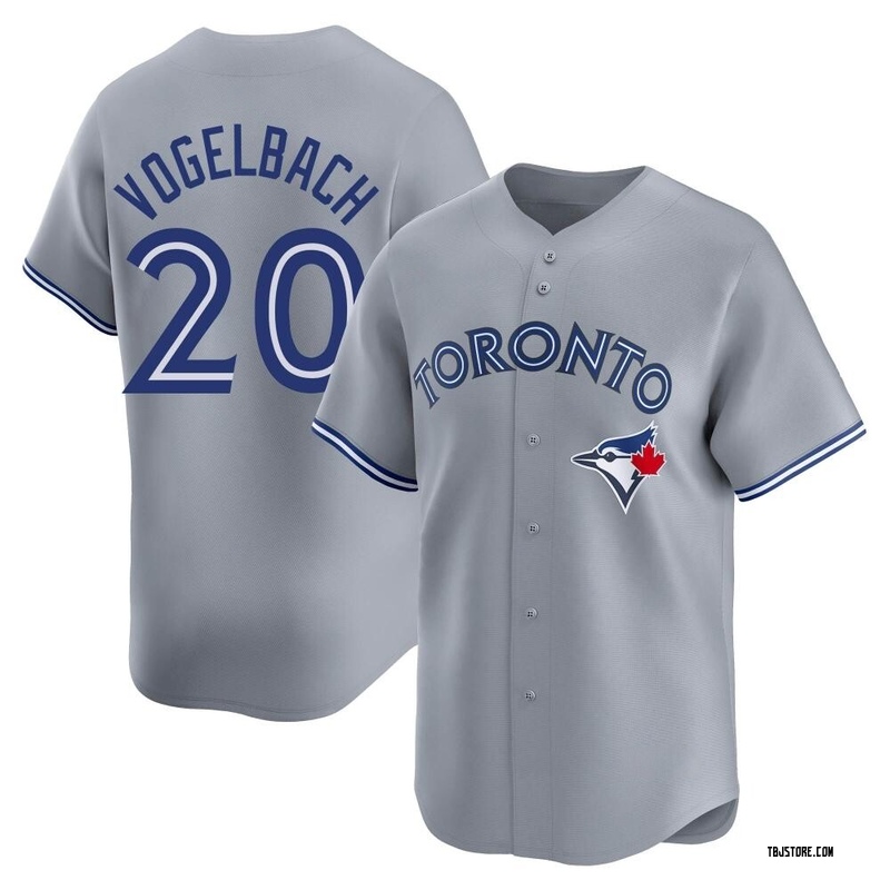 Limited Daniel Vogelbach Men's Toronto Blue Jays Gray Away Jersey