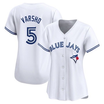 Limited Daulton Varsho Women's Toronto Blue Jays White Home Jersey