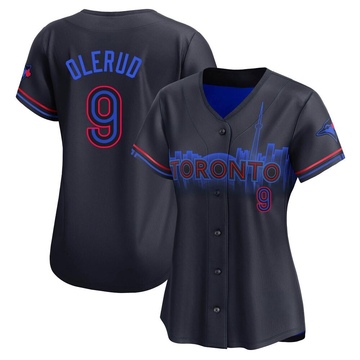 Limited John Olerud Women's Toronto Blue Jays Black 2024 City Connect Jersey