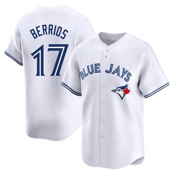 Limited Jose Berrios Men's Toronto Blue Jays White Home Jersey