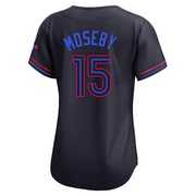 Limited Lloyd Moseby Women's Toronto Blue Jays Black 2024 City Connect Jersey