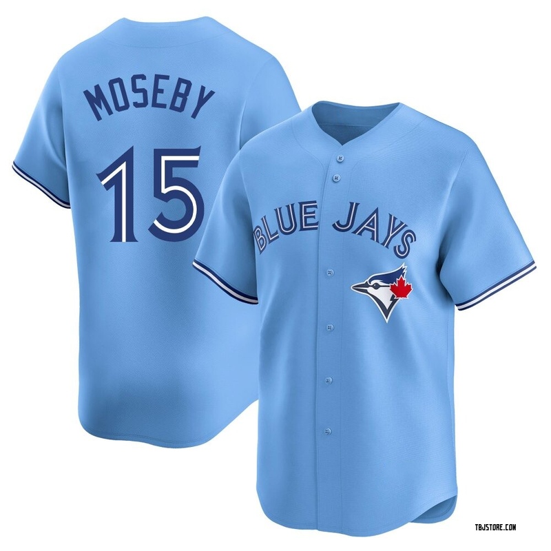 Limited Lloyd Moseby Youth Toronto Blue Jays Blue Powder Alternate Jersey