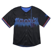 Limited Michael Stefanic Toddler Toronto Blue Jays Black 2024 City Connect Jersey