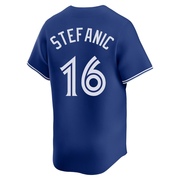 Limited Michael Stefanic Youth Toronto Blue Jays Royal Alternate Jersey