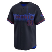 Limited Nick Robertson Men's Toronto Blue Jays Black 2024 City Connect Jersey