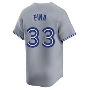 Limited Robinson Pina Youth Toronto Blue Jays Gray Away Jersey