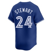 Limited Shannon Stewart Men's Toronto Blue Jays Royal Alternate Jersey