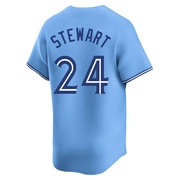 Limited Shannon Stewart Youth Toronto Blue Jays Blue Powder Alternate Jersey