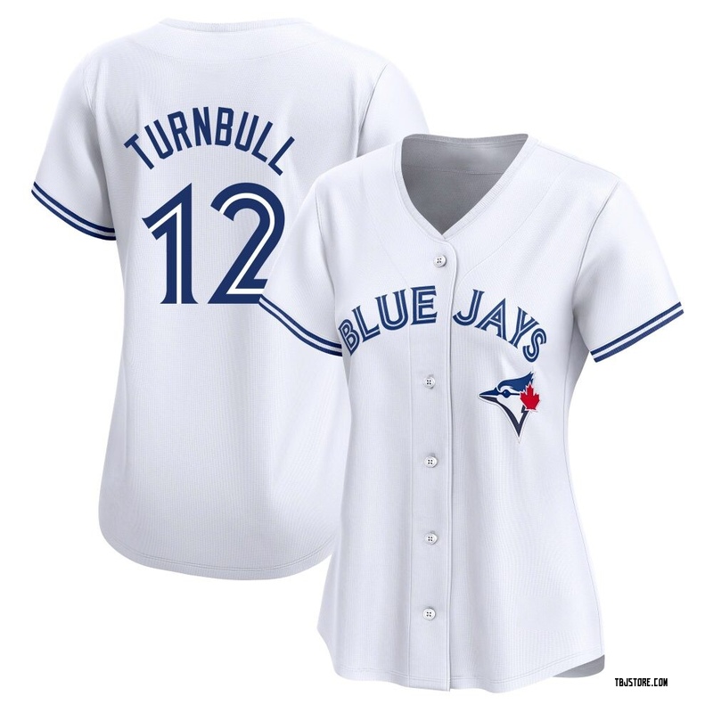 Limited Spencer Turnbull Women's Toronto Blue Jays White Home Jersey