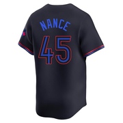Limited Tommy Nance Men's Toronto Blue Jays Black 2024 City Connect Jersey