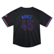 Limited Tommy Nance Toddler Toronto Blue Jays Black 2024 City Connect Jersey