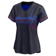 Limited Tommy Nance Women's Toronto Blue Jays Black 2024 City Connect Jersey