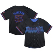 Limited Tyler Heineman Toddler Toronto Blue Jays Black 2024 City Connect Jersey