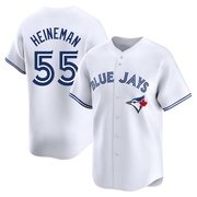 Limited Tyler Heineman Youth Toronto Blue Jays White Home Jersey