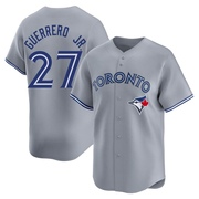 Limited Vladimir Guerrero Jr. Men's Toronto Blue Jays Gray Away Jersey