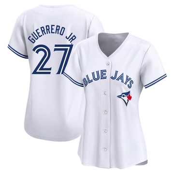 Limited Vladimir Guerrero Jr. Women's Toronto Blue Jays White Home Jersey
