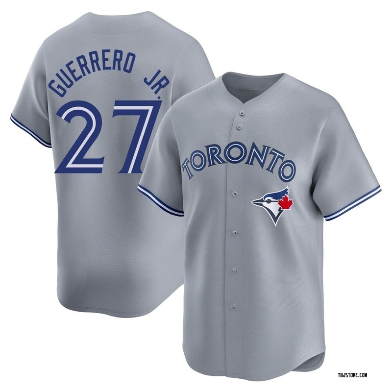 Limited Vladimir Guerrero Jr. Youth Toronto Blue Jays Gray Away Jersey