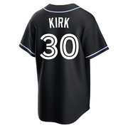 Replica Alejandro Kirk Youth Toronto Blue Jays Black Fashion Out Jersey