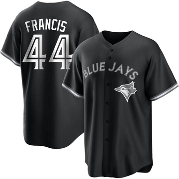 Replica Bowden Francis Youth Toronto Blue Jays White Black/ Jersey