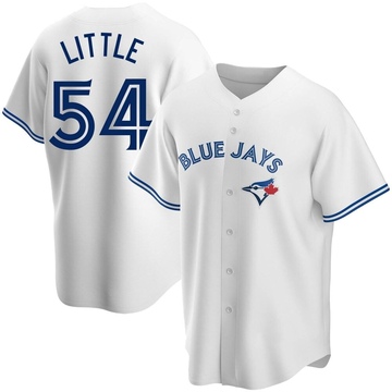 Replica Brendon Little Men's Toronto Blue Jays White Home Jersey