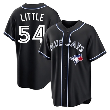 Replica Brendon Little Youth Toronto Blue Jays Black Fashion Out Jersey