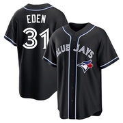 Replica Cam Eden Youth Toronto Blue Jays Black Fashion Out Jersey