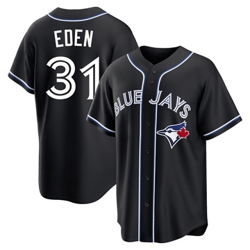 Replica Cam Eden Youth Toronto Blue Jays Black Fashion Out Jersey