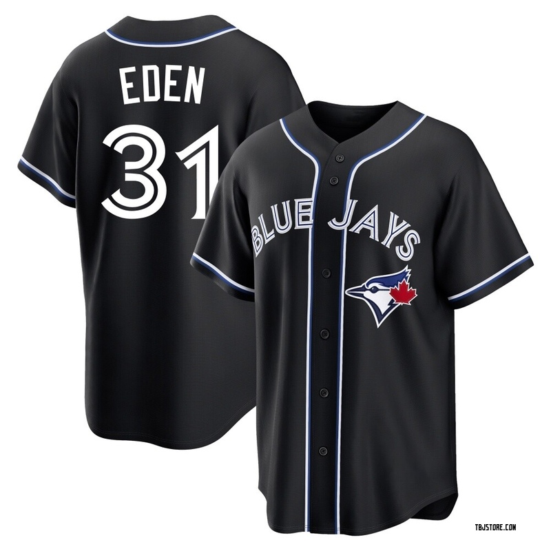 Replica Cam Eden Youth Toronto Blue Jays Black Fashion Out Jersey