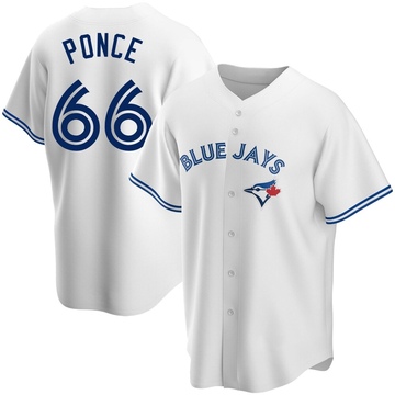 Replica Cody Ponce Men's Toronto Blue Jays White Home Jersey