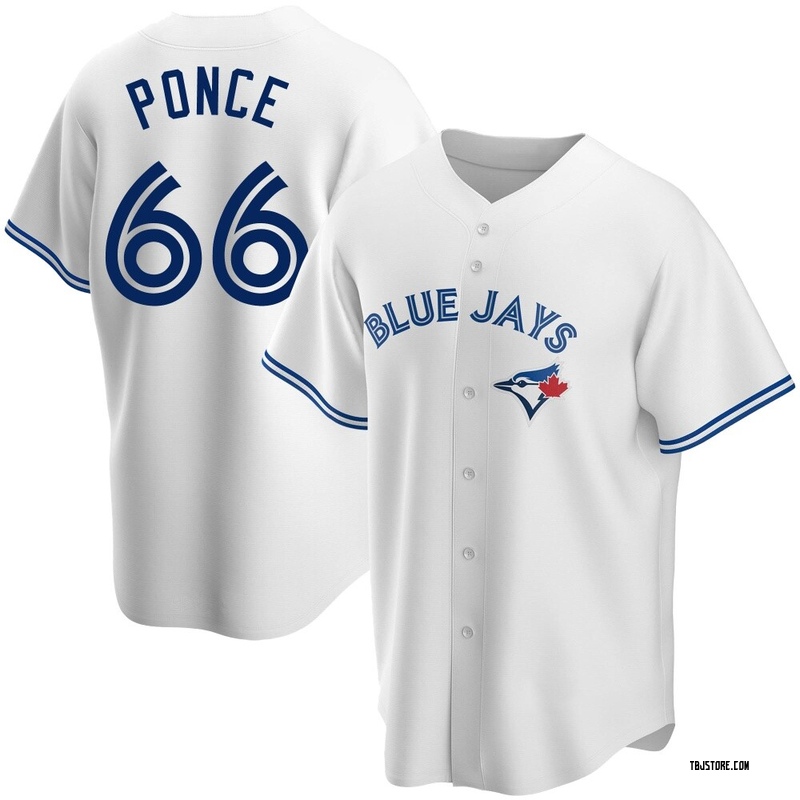Replica Cody Ponce Men's Toronto Blue Jays White Home Jersey