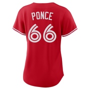 Replica Cody Ponce Women's Toronto Blue Jays Red Canada Day Jersey