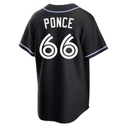 Replica Cody Ponce Youth Toronto Blue Jays Black Fashion Out Jersey