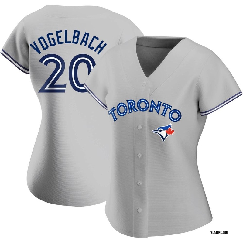 Replica Daniel Vogelbach Women's Toronto Blue Jays Gray Road Jersey