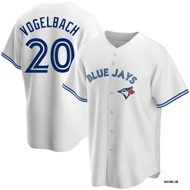 Replica Daniel Vogelbach Youth Toronto Blue Jays White Home Jersey