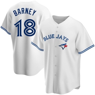 Replica Darwin Barney Youth Toronto Blue Jays White Home Jersey