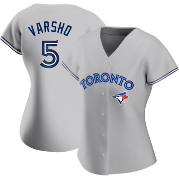 Replica Daulton Varsho Women's Toronto Blue Jays Gray Road Jersey