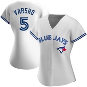 Replica Daulton Varsho Women's Toronto Blue Jays White Home Jersey