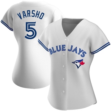 Replica Daulton Varsho Women's Toronto Blue Jays White Home Jersey