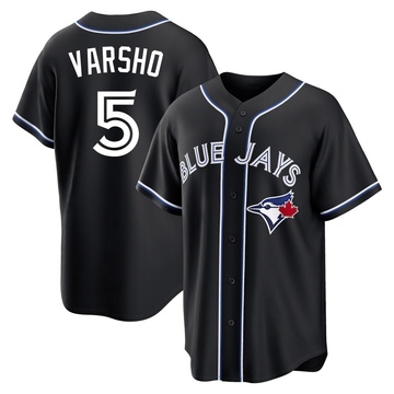 Replica Daulton Varsho Youth Toronto Blue Jays Black Fashion Out Jersey