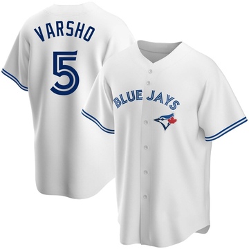 Replica Daulton Varsho Youth Toronto Blue Jays White Home Jersey
