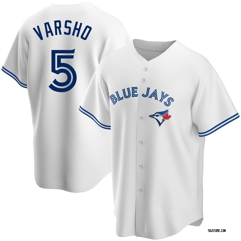 Replica Daulton Varsho Youth Toronto Blue Jays White Home Jersey