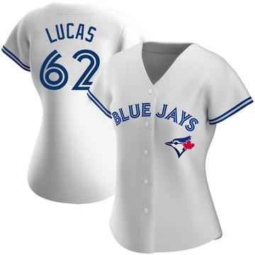 Replica Easton Lucas Women's Toronto Blue Jays White Home Jersey