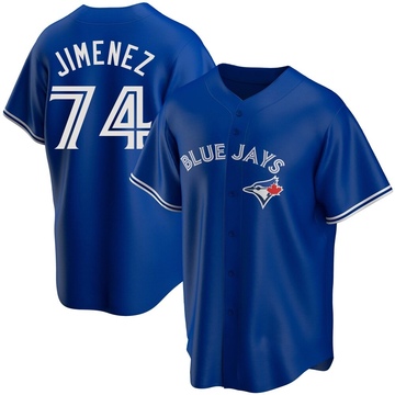 Replica Eloy Jimenez Men's Toronto Blue Jays Royal Alternate Jersey