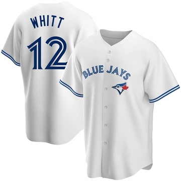 Replica Ernie Whitt Men's Toronto Blue Jays White Home Jersey