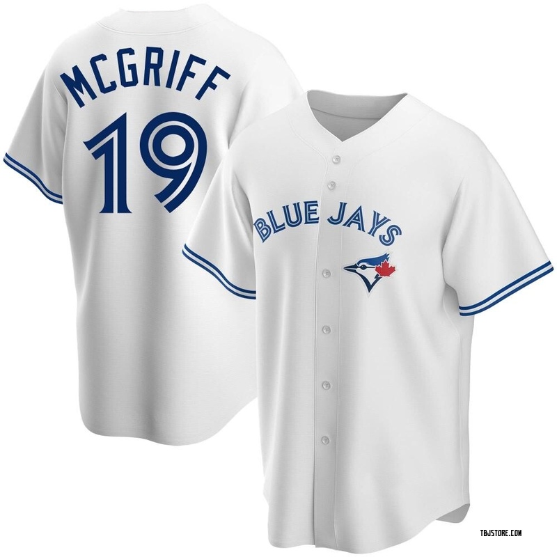 Replica Fred Mcgriff Youth Toronto Blue Jays White Home Jersey